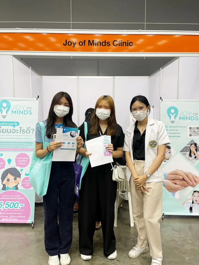 เก็บตกบรรยากาศอบอุ่น! Joy of Minds ชวนน้องๆ คลายความกังวลใจในงาน #DekDFair & #TCASFair